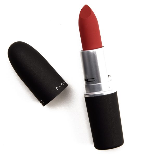 MAC powder kiss lipstick - Devoted to chilli
